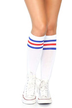 Load image into Gallery viewer, Collette Athletic Knee High Socks