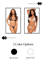 Load image into Gallery viewer, Spring Dream Bra and Panty Set, Butterfly Appliqué Sheer Lingerie Set