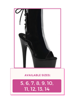 Load image into Gallery viewer, Black Patent Sexy Boot