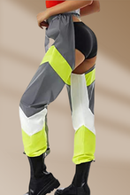 Load image into Gallery viewer, High Wasit Open Crotch Buckle Jogger