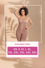 Load image into Gallery viewer, Mid Leg Body Shaper With Bra