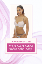 Load image into Gallery viewer, Floral & Polka Dot Matching Bra & Panty Set