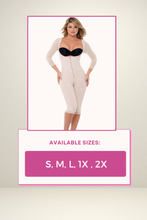 Load image into Gallery viewer, Long Sleeve Knee Length Full Body Slimmer