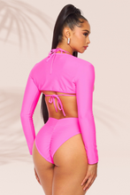 Load image into Gallery viewer, Ruched Back High-Waisted Bikini Bottom: Chic Comfort for Any Beach Day