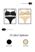 Load image into Gallery viewer, Seamless Plunge Bra & Thong Set