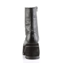 Load image into Gallery viewer, 4" Platform Goth Punk Gogo Calf Boots with Full Inner Side Zip Closure