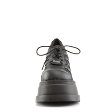 Load image into Gallery viewer, Wedge Platform Lace-Up Front Oxford Shoes