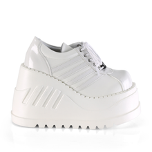 Load image into Gallery viewer, Wedge Platform Lace-Up Front Oxford Shoes