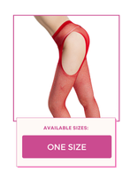 Load image into Gallery viewer, Glitter Pantyhose with Thigh Cutouts