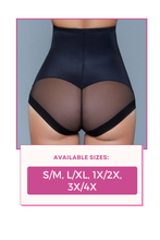 Load image into Gallery viewer, High waist mesh panty body shaper