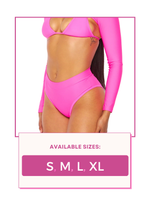 Load image into Gallery viewer, Ruched Back High-Waisted Bikini Bottom: Chic Comfort for Any Beach Day