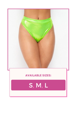 Load image into Gallery viewer, Shiny Metallic Panty Briefs