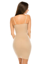 Load image into Gallery viewer, Seamless Shaping Slip Dress with Removable Straps