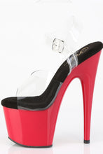 Load image into Gallery viewer, 7 Inch High Heel Platform Ankle Strap Sandals, Open Toe Stiletto Shoes with 2 3/4 Inch Platform