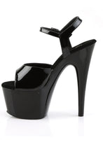 Load image into Gallery viewer, Open-Toe Platform Ankle Strap Sandals – 7" Heel