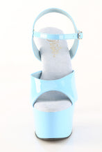 Load image into Gallery viewer, Open-Toe Platform Ankle Strap Sandals – 7" Heel