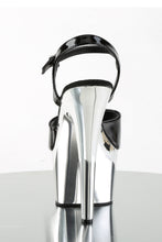 Load image into Gallery viewer, Open-Toe Platform Ankle Strap Sandals – 7" Heel