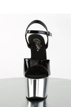 Load image into Gallery viewer, Open-Toe Platform Ankle Strap Sandals – 7" Heel