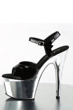 Load image into Gallery viewer, Open-Toe Platform Ankle Strap Sandals – 7" Heel