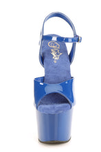 Load image into Gallery viewer, Open-Toe Platform Ankle Strap Sandals – 7" Heel
