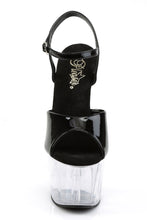Load image into Gallery viewer, Open-Toe Platform Ankle Strap Sandals – 7" Heel