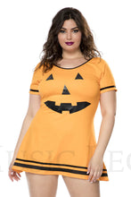 Load image into Gallery viewer, Pumpkin Dress Costume Set – Halloween Party Outfit