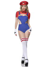 Load image into Gallery viewer, Sexy Plumber Babe Costume Set