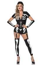 Load image into Gallery viewer, Sexy Skeleton Costume Set