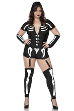 Load image into Gallery viewer, Sexy Skeleton Costume Set