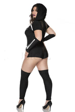 Load image into Gallery viewer, Sexy Skeleton Costume Set