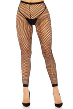Load image into Gallery viewer, Delilah Fishnet Footless Tights