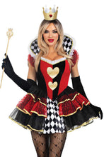 Load image into Gallery viewer, Two Pieces Queen of Hearts Costume Set