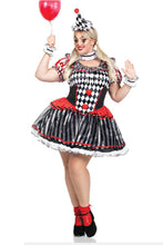 Load image into Gallery viewer, Plus Size Darling Harlequin Costume Set