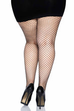 Load image into Gallery viewer, Gaia Spandex Net Industrial Tights, Fishnet Pantyhose