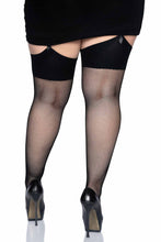 Load image into Gallery viewer, Lucy Fishnet Thigh High Stockings
