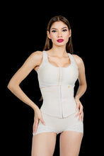 Load image into Gallery viewer, Short Torso Waist Trainer for Women – 3-Row Hook Front Closure, BBL & Lipo Friendly