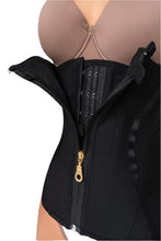 Load image into Gallery viewer, Mid Compression Seamless Body Shaper – Dual Side Zippers, Adjustable Straps, Short Legs – Full Back Coverage & Crotch Opening