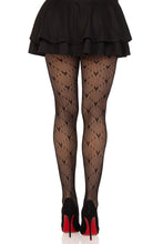 Load image into Gallery viewer, Valentina Heart Net Tights