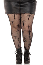 Load image into Gallery viewer, Worship Me Fishnet Tights