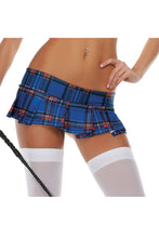 Load image into Gallery viewer, Pleated Plaid Mini Skirt