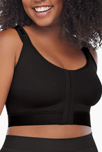 Load image into Gallery viewer, High Support Compression Bra, Front Closure Wire-Free Bra with Wide Adjustable Padded Straps