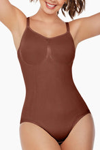 Load image into Gallery viewer, Women's Seamless Shapewear Thong Bodysuit, Tummy Control Body Shaper with High Compression, Adjustable Support, Invisible Under Clothing