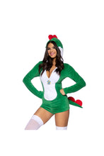 Load image into Gallery viewer, Comfy Super Dino Onesie Costume – Plush Velvet Dinosaur Loungewear