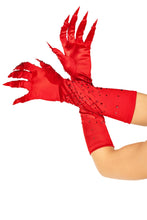 Load image into Gallery viewer, Rhinestone Claw Gloves