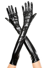 Load image into Gallery viewer, Extra Long Metallic Gloves
