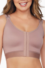 Load image into Gallery viewer, High Support Compression Bra, Front Closure Wire-Free Bra with Wide Adjustable Padded Straps