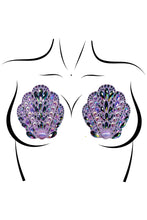 Load image into Gallery viewer, Siren Song Shell Pasties