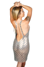 Load image into Gallery viewer, Reflective Circle Mirror Dress