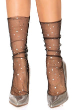 Load image into Gallery viewer, Star Tulle Anklet Sock