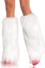 Load image into Gallery viewer, Furry Lurex Leg Warmers